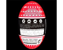 Мастурбатор большое красное яйцо Giant Egg Stamina Nodules Edition-foto5