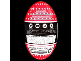 Мастурбатор большое красное яйцо Giant Egg Stamina Nodules Edition-foto5