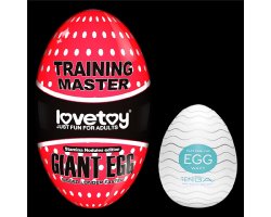 Мастурбатор большое красное яйцо Giant Egg Stamina Nodules Edition-foto4