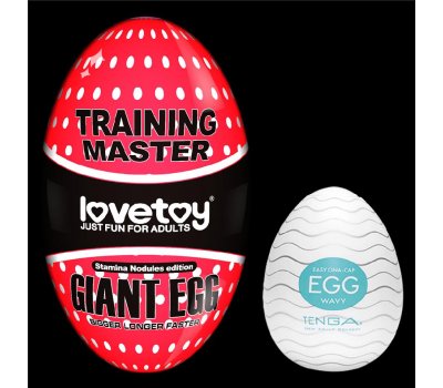 Мастурбатор большое красное яйцо Giant Egg Stamina Nodules Edition Мастурбатор большое красное яйцо Giant Egg Stamina Nodules Edition