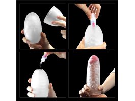 Мастурбатор большое красное яйцо Giant Egg Stamina Nodules Edition-foto3