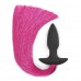 Анальная пробка с хвостиком пони Pony Tail Pink, Ø 2 - 4 см