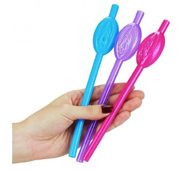 Трубочки для коктейлей Original Pussy Straws разноцветные Трубочки для коктейлей Original Pussy Straws разноцветные