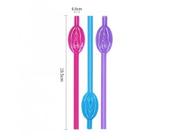 Трубочки для коктейлей Original Pussy Straws разноцветные-foto6