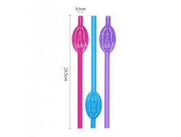 Трубочки для коктейлей Original Pussy Straws разноцветные-foto6