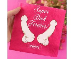 Салфетки для вечеринки Super Dick Forever Bachelorette-foto4