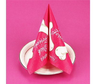 Салфетки для вечеринки Super Dick Forever Bachelorette Салфетки для вечеринки Super Dick Forever Bachelorette