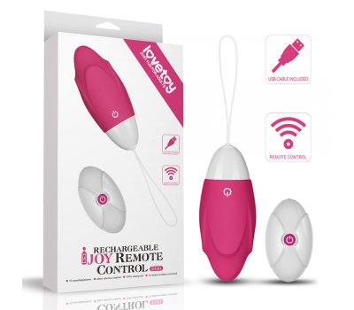 Перезаряжаемое розовое виброяйцо IJOY Wireless Remote Control Rechargeable Egg Перезаряжаемое розовое виброяйцо IJOY Wireless Remote Control Rechargeable Egg