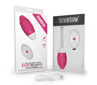 Перезаряжаемое розовое виброяйцо IJOY Wireless Remote Control Rechargeable Egg Перезаряжаемое розовое виброяйцо IJOY Wireless Remote Control Rechargeable Egg