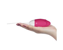 Перезаряжаемое розовое виброяйцо IJOY Wireless Remote Control Rechargeable Egg-foto2