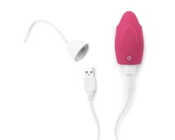 Перезаряжаемое розовое виброяйцо IJOY Wireless Remote Control Rechargeable Egg-foto7