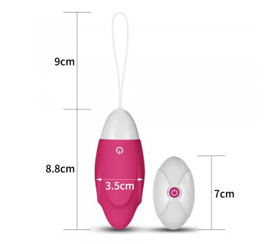 Перезаряжаемое розовое виброяйцо IJOY Wireless Remote Control Rechargeable Egg Перезаряжаемое розовое виброяйцо IJOY Wireless Remote Control Rechargeable Egg