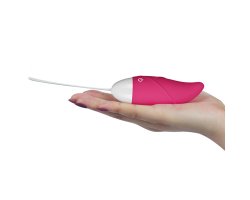 Перезаряжаемое розовое виброяйцо IJOY Wireless Rechargeable Egg-foto7