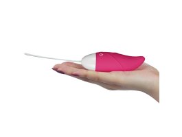 Перезаряжаемое розовое виброяйцо IJOY Wireless Rechargeable Egg-foto7