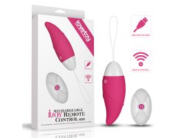Перезаряжаемое розовое виброяйцо IJOY Wireless Rechargeable Egg Перезаряжаемое розовое виброяйцо IJOY Wireless Rechargeable Egg