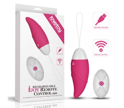Перезаряжаемое розовое виброяйцо IJOY Wireless Rechargeable Egg Перезаряжаемое розовое виброяйцо IJOY Wireless Rechargeable Egg