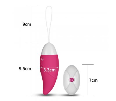 Перезаряжаемое розовое виброяйцо IJOY Wireless Rechargeable Egg Перезаряжаемое розовое виброяйцо IJOY Wireless Rechargeable Egg