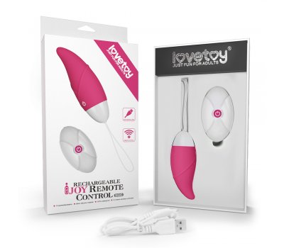 Перезаряжаемое розовое виброяйцо IJOY Wireless Rechargeable Egg Перезаряжаемое розовое виброяйцо IJOY Wireless Rechargeable Egg