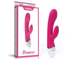 Перезаряжаемый вибратор Lovetoy Dreamer, 21 см, Ø 3,4 см