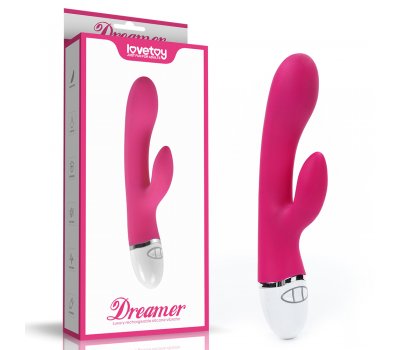 Перезаряжаемый вибратор Lovetoy Dreamer, 21 см, Ø 3,4 см Перезаряжаемый вибратор Lovetoy Dreamer, 21 см, Ø 3,4 см