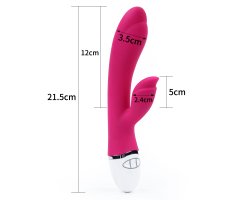 Перезаряжаемый вибратор Lovetoy Dreamer II, 21,5 см, Ø 3,5 см-foto3