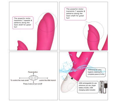 Перезаряжаемый вибратор Lovetoy Dreamer II, 21,5 см, Ø 3,5 см Перезаряжаемый вибратор Lovetoy Dreamer II, 21,5 см, Ø 3,5 см