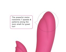 Перезаряжаемый вибратор Lovetoy Dreamer II, 21,5 см, Ø 3,5 см-foto5