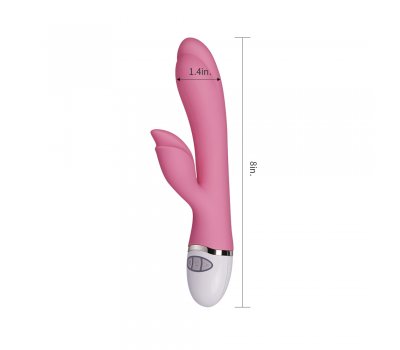 Перезаряжаемый розовый вибратор Lovetoy Dreamer II, 20,5 см, Ø 3,6 см Перезаряжаемый розовый вибратор Lovetoy Dreamer II, 20,5 см, Ø 3,6 см