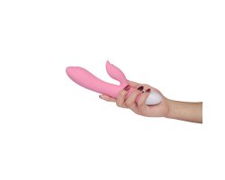 Перезаряжаемый розовый вибратор Lovetoy Dreamer II, 20,5 см, Ø 3,6 см-foto2