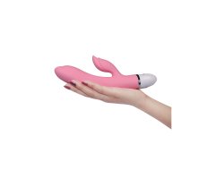 Перезаряжаемый розовый вибратор Lovetoy Dreamer II, 20,5 см, Ø 3,6 см-foto7