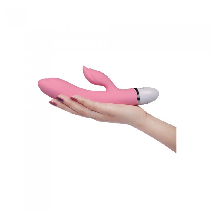 Перезаряжаемый розовый вибратор Lovetoy Dreamer II, 20,5 см, Ø 3,6 см-foto7