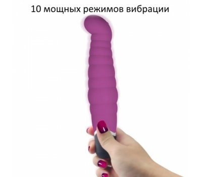 Вибратор для точки G Ijoy Dynamic G-spot фиолетовый 21см, Ø 3,7см Вибратор для точки G Ijoy Dynamic G-spot фиолетовый 21см, Ø 3,7см