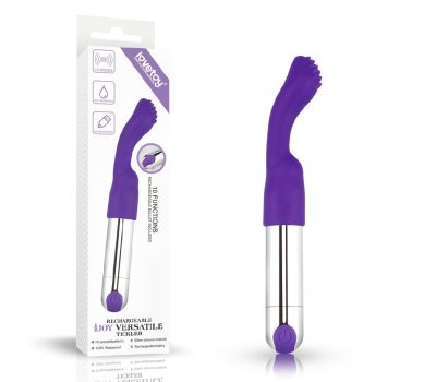 Перезаряжаемый стимулятор IJOY Silicone Versatile Tickler 14,5см, Ø 2см Перезаряжаемый стимулятор IJOY Silicone Versatile Tickler 14,5см, Ø 2см