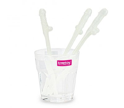 Трубочки для коктейлей Original Willy Straws светящиеся Трубочки для коктейлей Original Willy Straws светящиеся