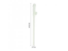 Трубочки для коктейлей Original Willy Straws светящиеся-foto4