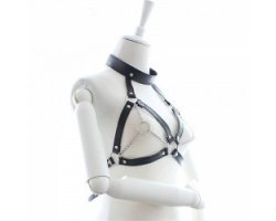 БДСМ белье (трусики и лиф) с цепочками-foto3