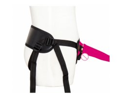 Черный ремень для страпона с кольцом-foto5