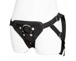 Ремень для страпона чёрный