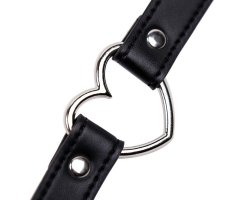 Ошейник на заклепках с сердечком-foto3