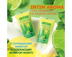 Гель-любрикант «Intim Aroma» с ароматом мохито 60 мл-foto2