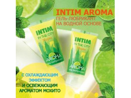 Гель-любрикант «Intim Aroma» с ароматом мохито 60 мл-foto2