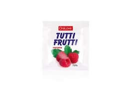 Оральный гель «TUTTI-FRUTTI МАЛИНА» в миниатюре, 4 гр