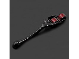 Двойное колесо вартенберга с 9 рядами шипов, черно-красное