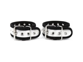 Серебристые BDSM поножи Серебристые BDSM поножи