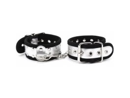 Серебристые BDSM наручники-foto6