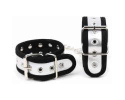 Серебристые BDSM наручники-foto7