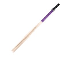 Стек из ротанга с фиолетовой рукоятью 60 см и 8 прутиками