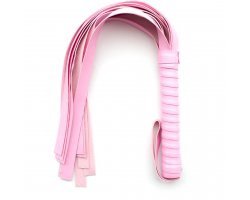 Розовая плеть БДСМ, 49 см