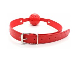 Кляп классический красный, Ø 4,5 см-foto2