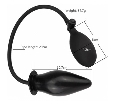 Анальная пробка расширяющаяся Anal Plug, Ø 4,3 - 6 см Анальная пробка расширяющаяся Anal Plug, Ø 4,3 - 6 см